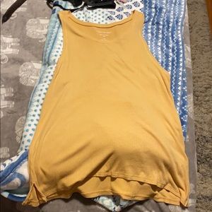 Mustard tank top